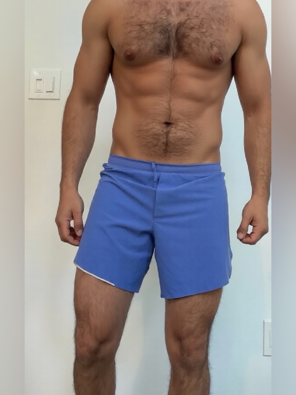 lululemon Men's purple ish blue Athletic Shorts. Fast and free

No liner.